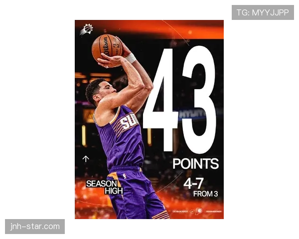 布克单打效率高于约基奇组织带动